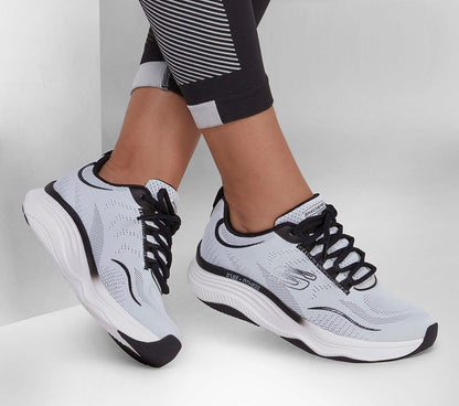Skechers Παπούτσι Γυναικείο - Relaxed Fit: DLux Fitness 149833-WBK WHITE