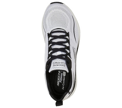 Skechers Παπούτσι Γυναικείο - Relaxed Fit: DLux Fitness 149833-WBK WHITE
