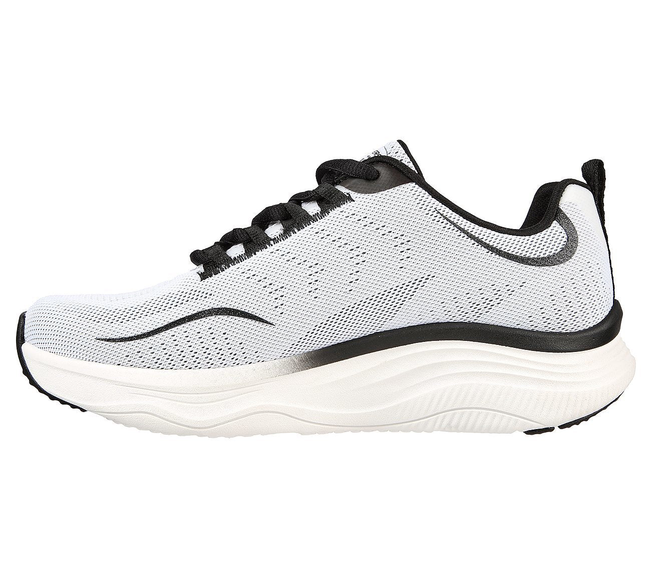 Skechers Παπούτσι Γυναικείο - Relaxed Fit: DLux Fitness 149833-WBK WHITE