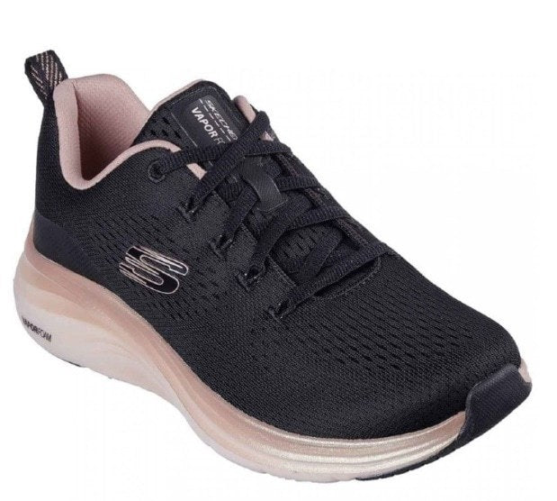 Skechers Παπούτσι Γυναικείο - Vapor Foam - Midnight Glimmer 150025-BKRG BLACK