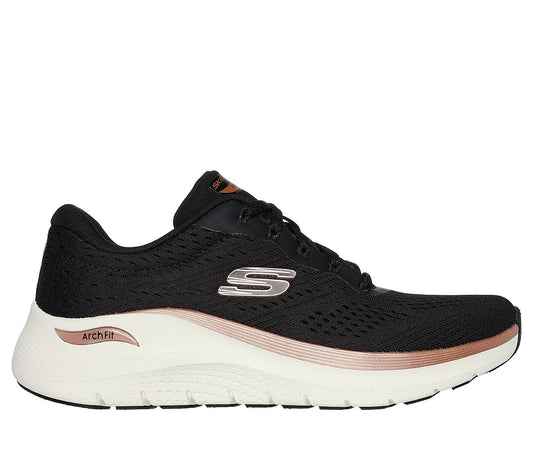 Skechers Παπούτσι Γυναικείο - Arch Fit 2.0 Glow The Distance - 150067-BKRG - Black