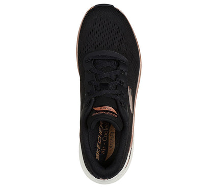 Skechers Παπούτσι Γυναικείο - Arch Fit 2.0 Glow The Distance - 150067-BKRG - Black