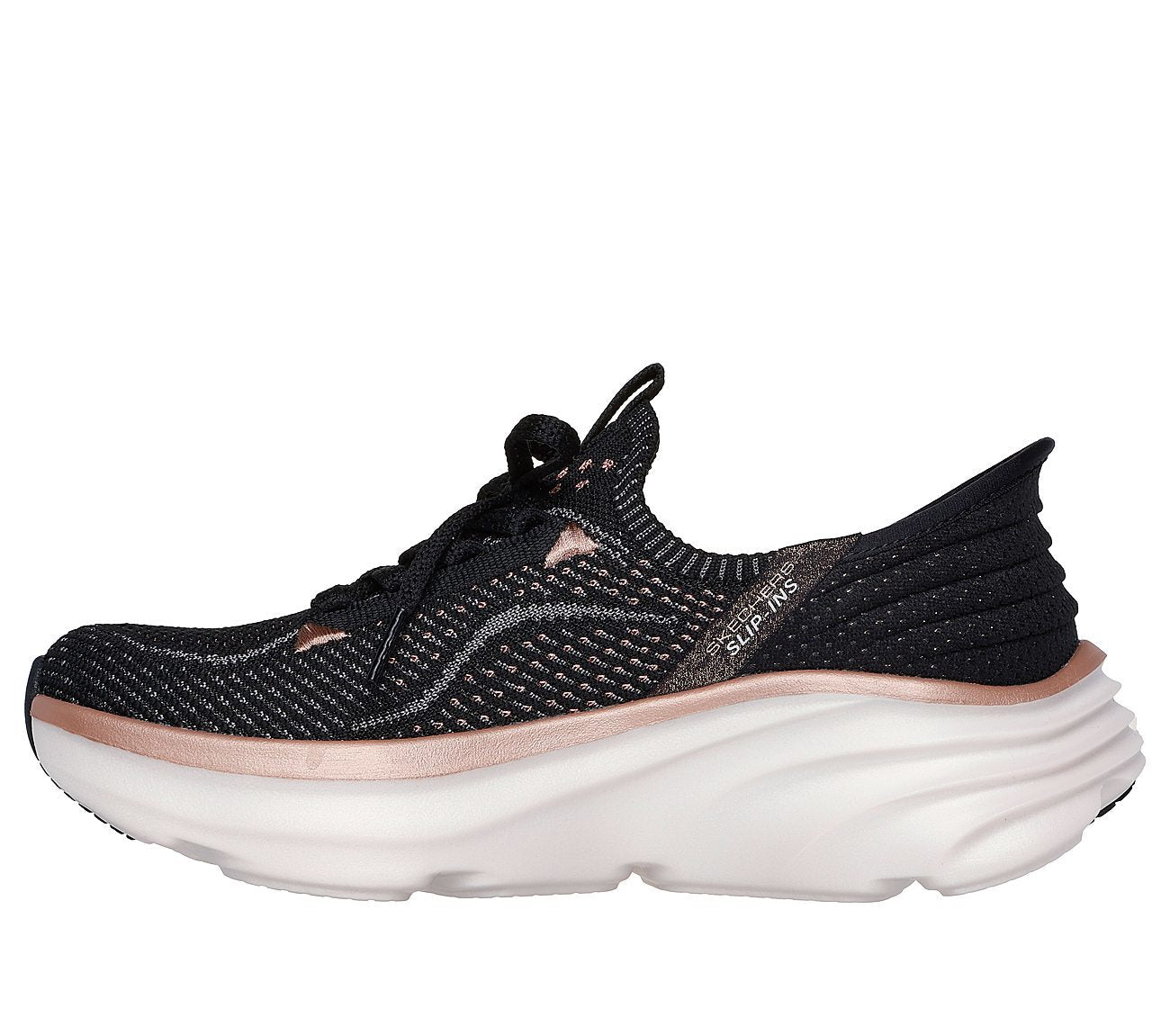 Skechers Παπούτσι Γυναικείο - D Lux Vapor - Evening Glowing 150584-BKRG Black