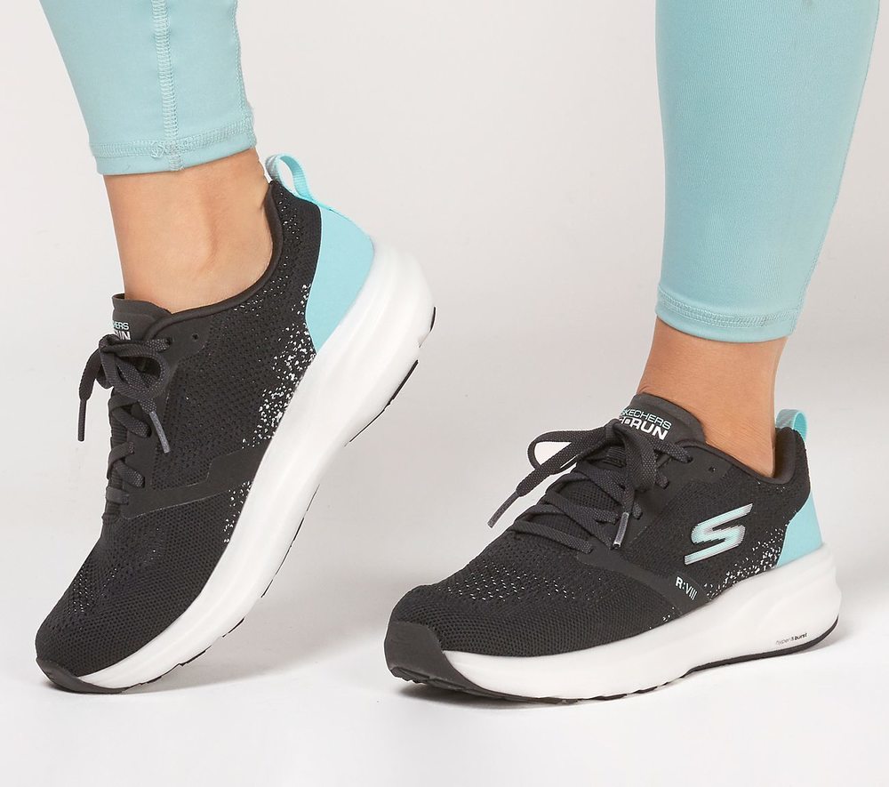 Skechers Παπούτσι Γυναικείο Go Run Ride 8 Hyper 15224 BKTQ Black/Turquoise