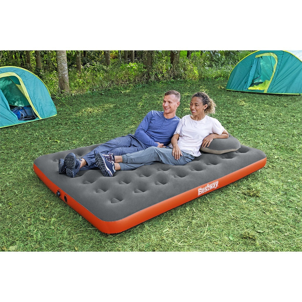 Best Way Στρώμα Ύπνου Φουσκωτό - Roll & Relax Airbed Queen 203x152x22cm - 15310