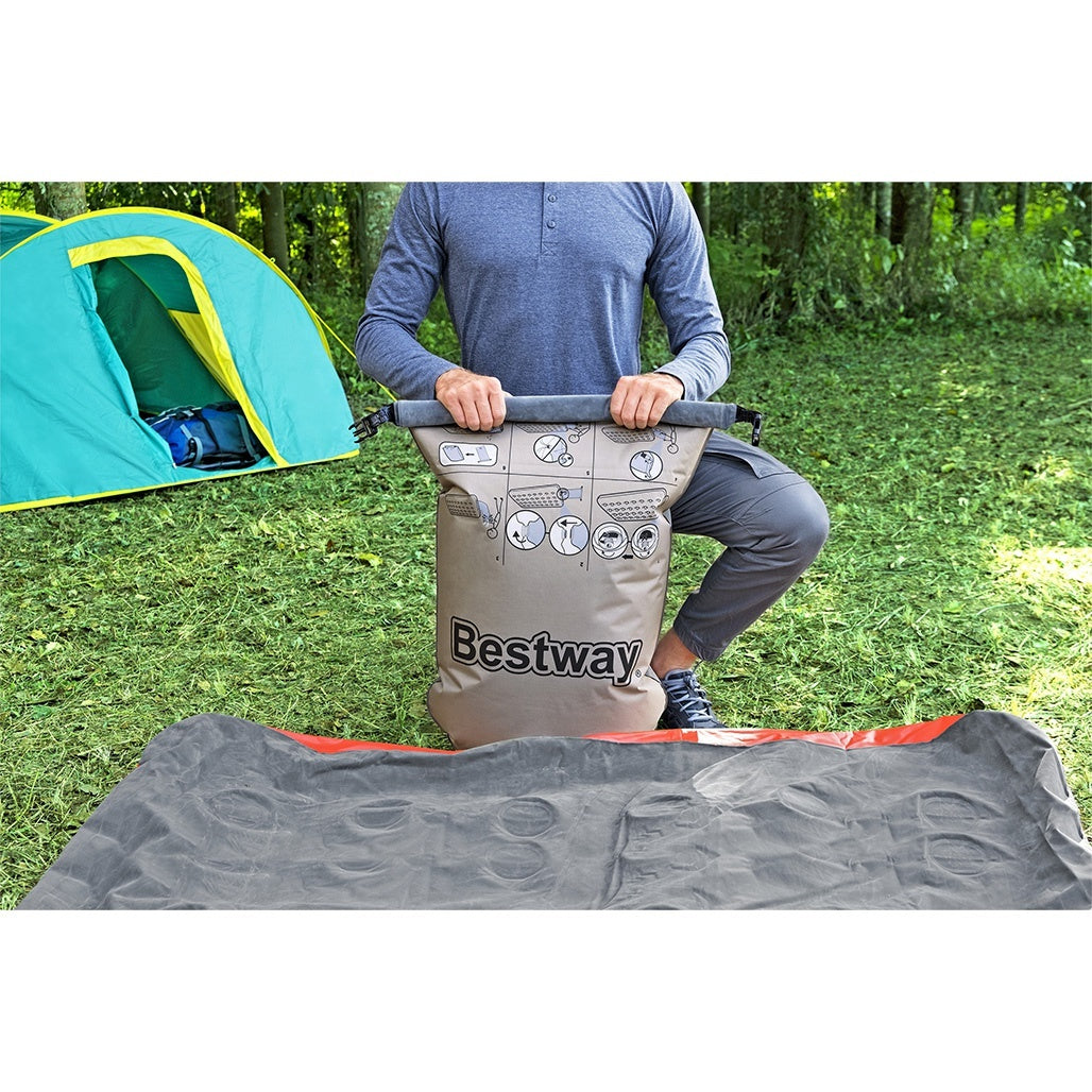 Best Way Στρώμα Ύπνου Φουσκωτό - Roll & Relax Airbed Queen 203x152x22cm - 15310