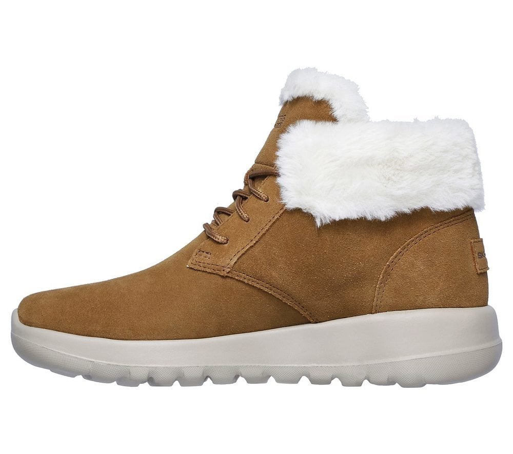 Skechers Μποτάκι Γυναικείο - On the GO Joy - Lush 15506-CSNT Brown