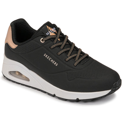 Skechers Παπούτσι Γυναικείο - Uno-SHIMMER AWAY 155196-BLK Black