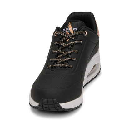 Skechers Παπούτσι Γυναικείο - Uno-SHIMMER AWAY 155196-BLK Black