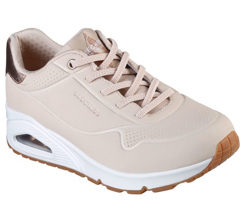 Skechers Παπούτσι Γυναικείο - Uno-SHIMMER AWAY 155196-NAT