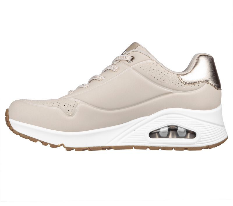 Skechers Παπούτσι Γυναικείο - Uno-SHIMMER AWAY 155196-NAT