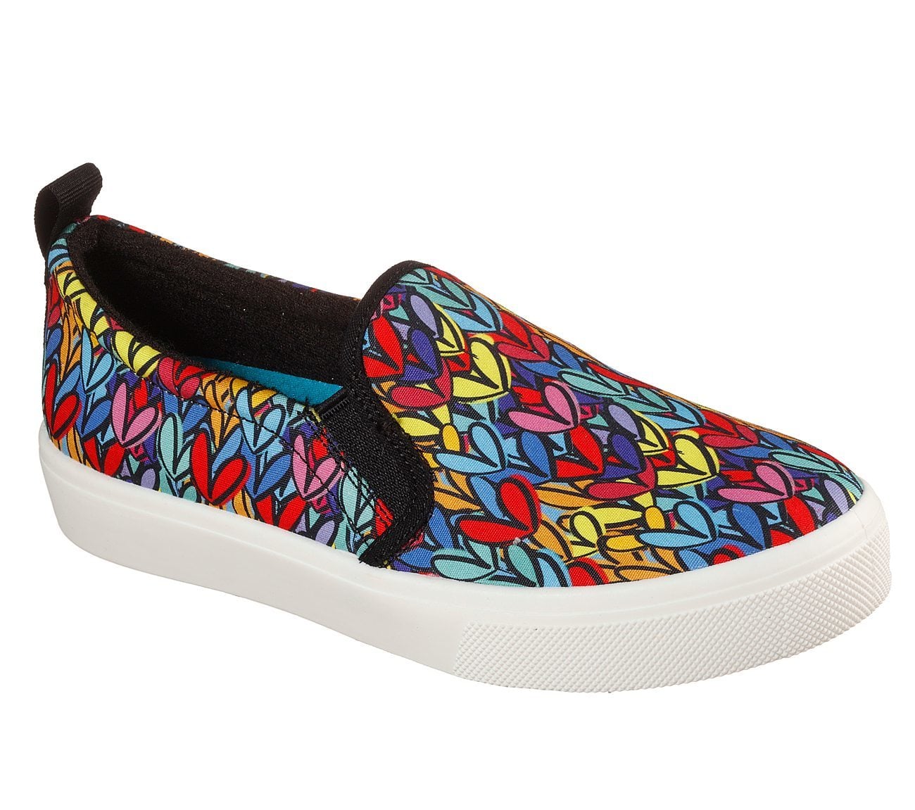 Skechers Παπούτσι Γυναικείο - x JGoldcrown: Poppy - Heart in Love 155504-BKMT Black