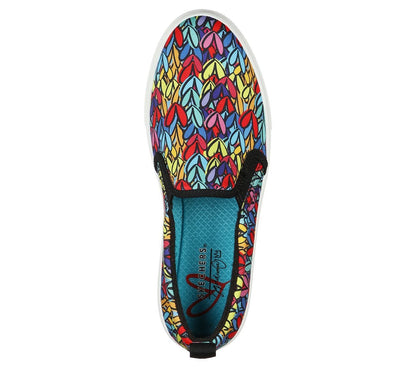 Skechers Παπούτσι Γυναικείο - x JGoldcrown: Poppy - Heart in Love 155504-BKMT Black