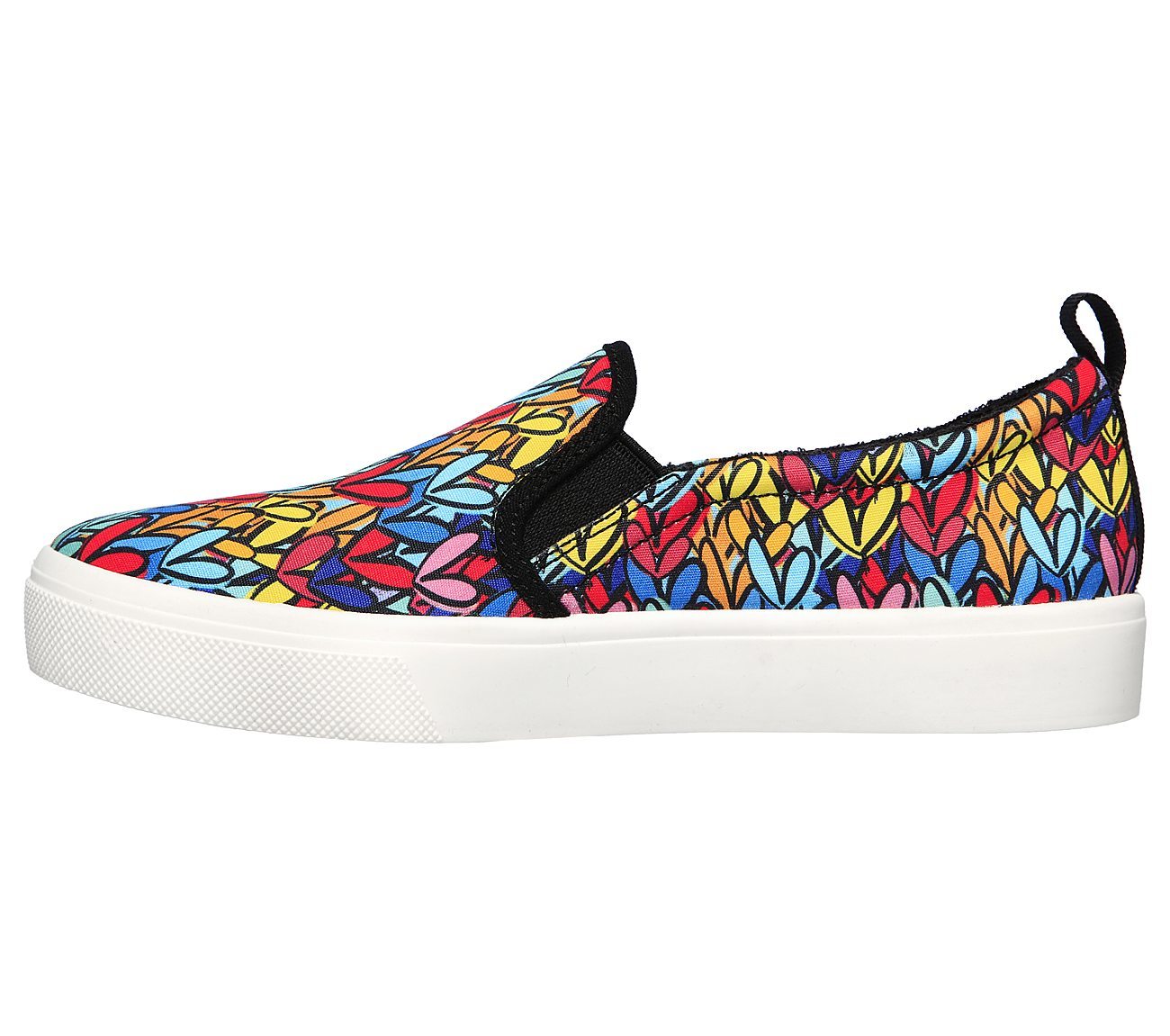 Skechers Παπούτσι Γυναικείο - x JGoldcrown: Poppy - Heart in Love 155504-BKMT Black