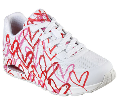 Skechers Παπούτσι Γυναικείο - Uno - Spread the Love 155507-WRPK