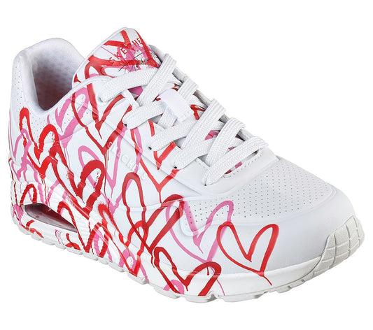 Skechers Παπούτσι Γυναικείο - Uno - Spread the Love 155507-WRPK