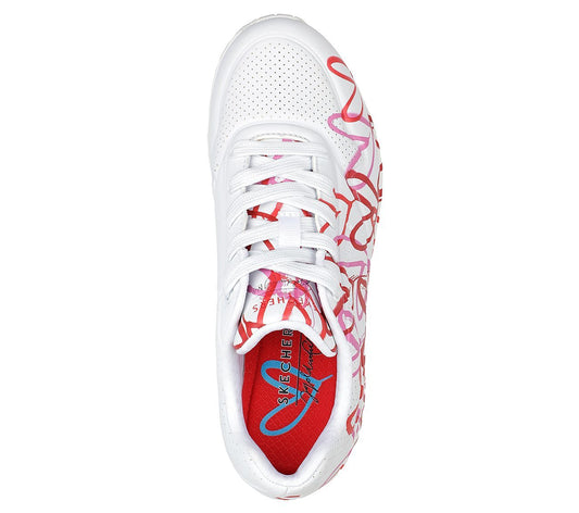 Skechers Παπούτσι Γυναικείο - Uno - Spread the Love 155507-WRPK