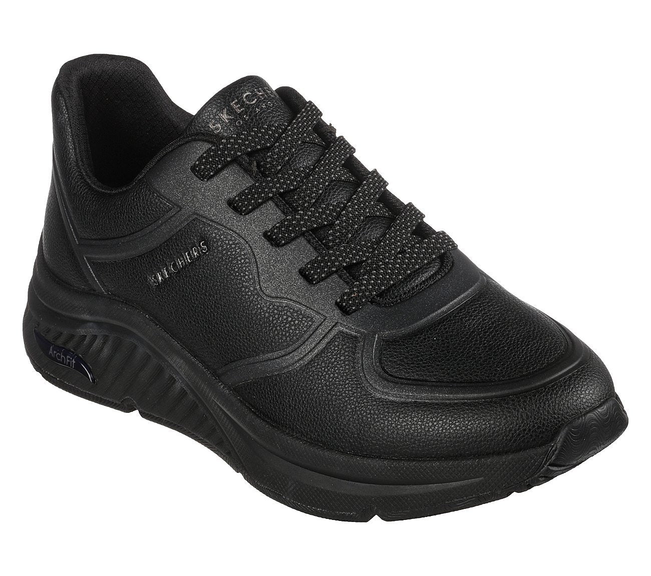 Skechers Παπούτσι Γυναικείο - Arch Fit: S-Miles - Mile Makers 155570-BBK - Black