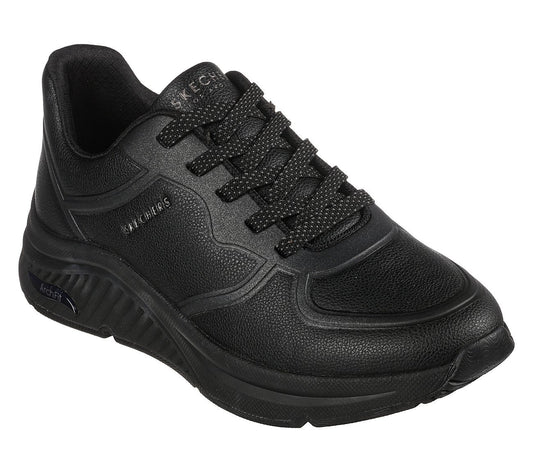 Skechers Παπούτσι Γυναικείο - Arch Fit: S-Miles - Mile Makers 155570-BBK - Black
