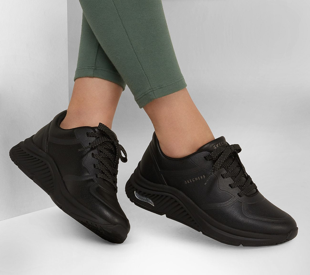 Skechers Παπούτσι Γυναικείο - Arch Fit: S-Miles - Mile Makers 155570-BBK - Black