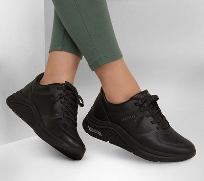 Skechers Παπούτσι Γυναικείο - Arch Fit: S-Miles - Mile Makers 155570-BBK - Black