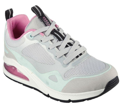 Skechers Παπούτσι Γυναικείο - Women's Uno 2 (155638-GYMT) - ΓΚΡΙ-ΜΟΥΛΤΙ