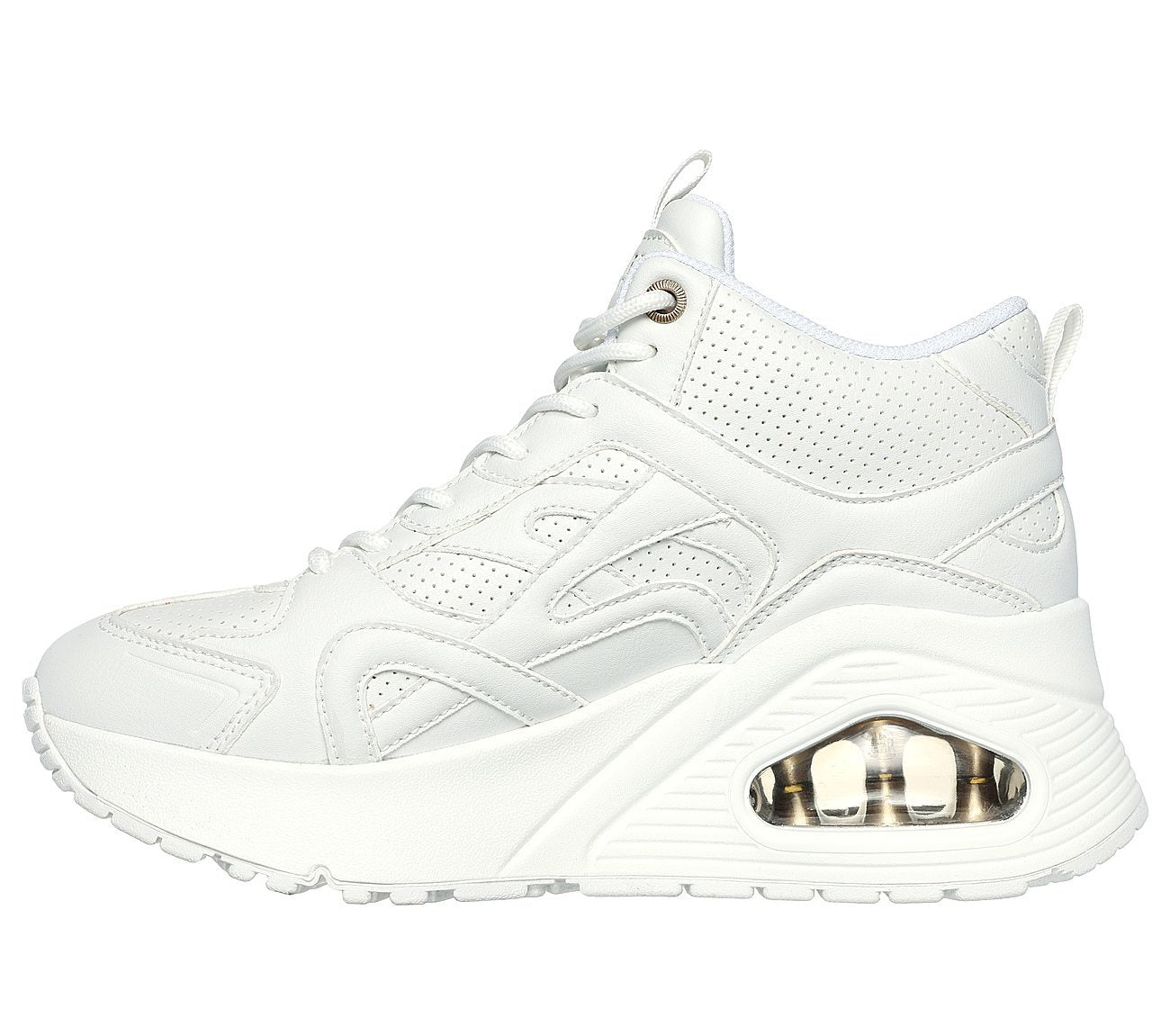 Skechers Παπούτσι Γυναικείο - Uno Hi - Her Friends - 155680-WHT WHITE