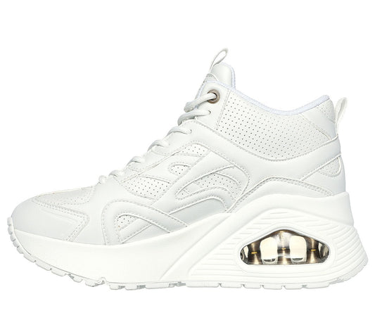 Skechers Παπούτσι Γυναικείο - Uno Hi - Her Friends - 155680-WHT WHITE