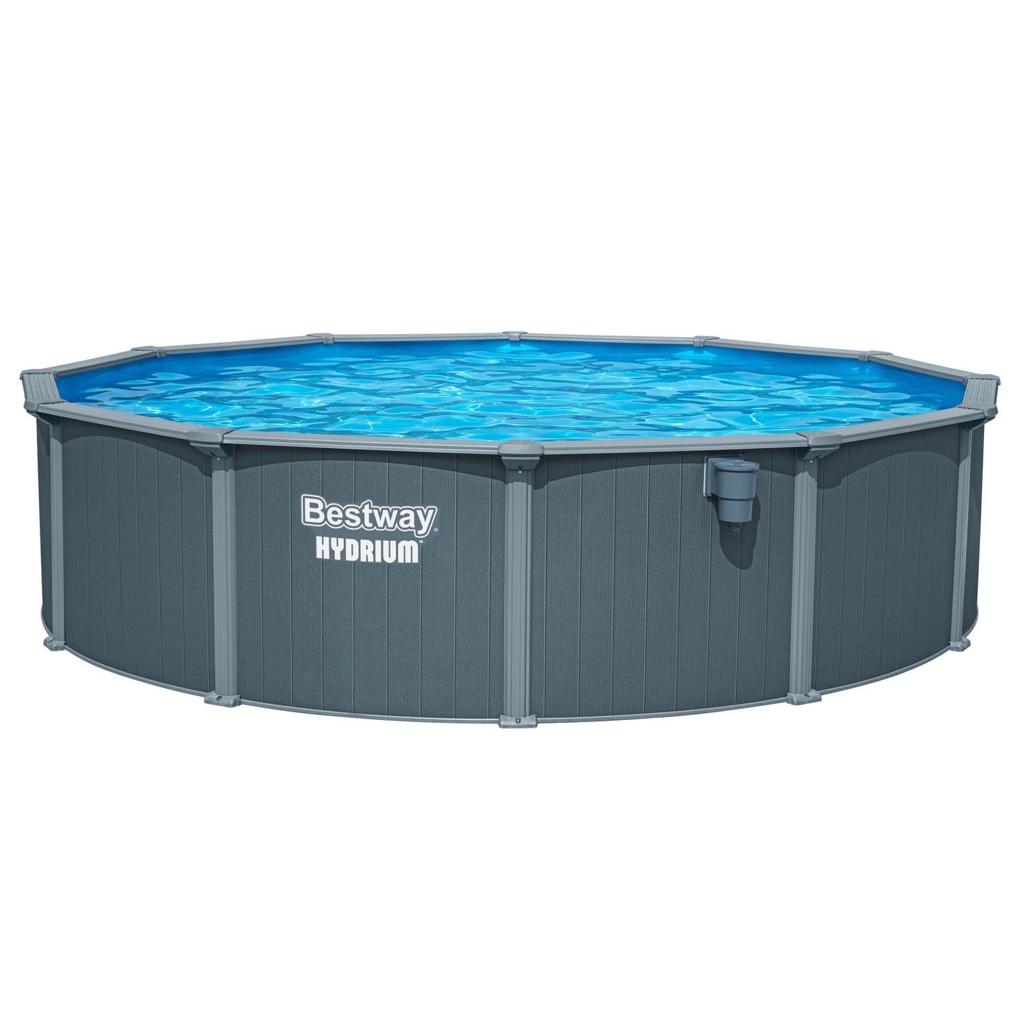Bestway Πισίνα με ενισχυμένη κατασκευή - 561CS Hydrium 549X132CM Pool Set - 15769 - Grey