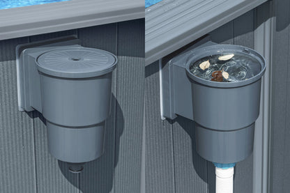 Bestway Πισίνα με ενισχυμένη κατασκευή - 561CS Hydrium 549X132CM Pool Set - 15769 - Grey