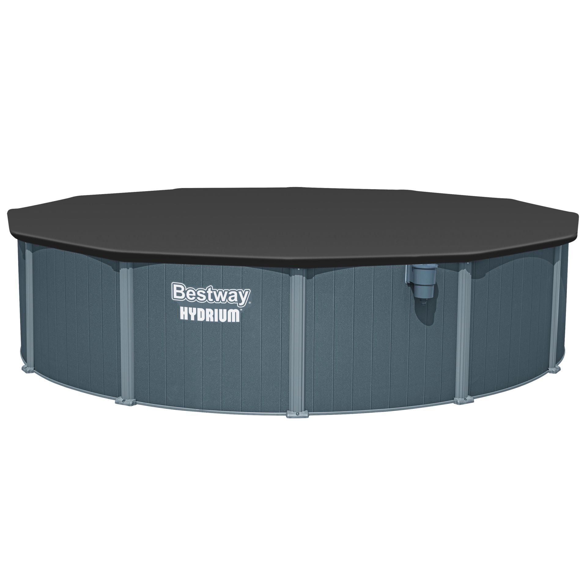 Bestway Πισίνα με ενισχυμένη κατασκευή - 561CS Hydrium 549X132CM Pool Set - 15769 - Grey