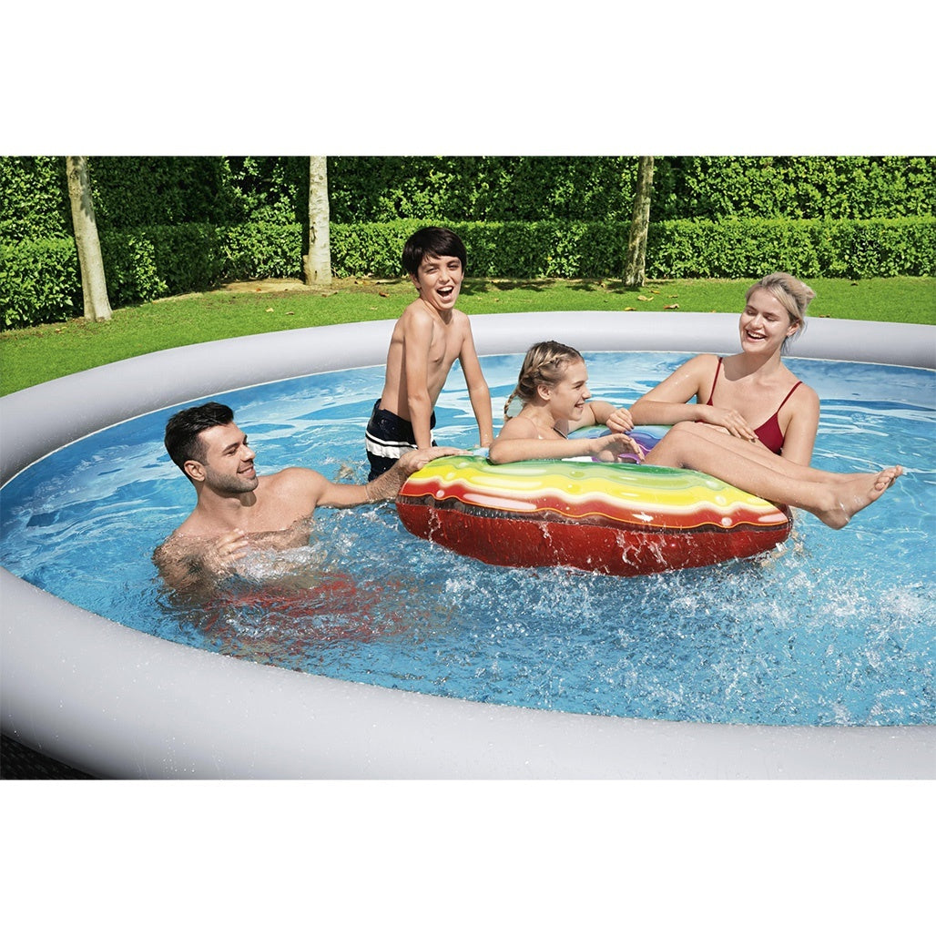 Best Way Στρογγυλή Πισίνα Φουσκωτή - Fast Pool Set 457x107cm - 15792