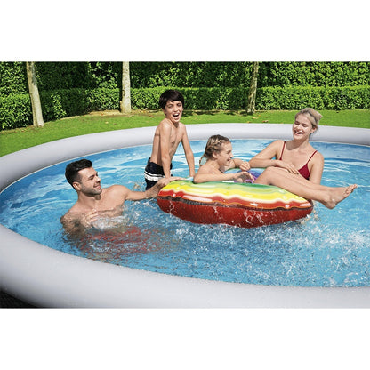Best Way Στρογγυλή Πισίνα Φουσκωτή - Fast Pool Set 457x107cm - 15792