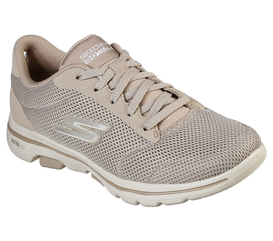 Skechers Παπούτσι Γυναικείο - Go Walk 5 - Lucky 15902-TPE Natural