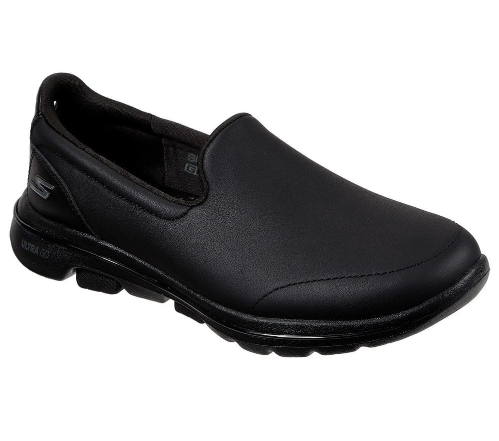 Skechers Παπούτσι Γυναικείο - Go Walk 5 - Polished 15923-BBK Black