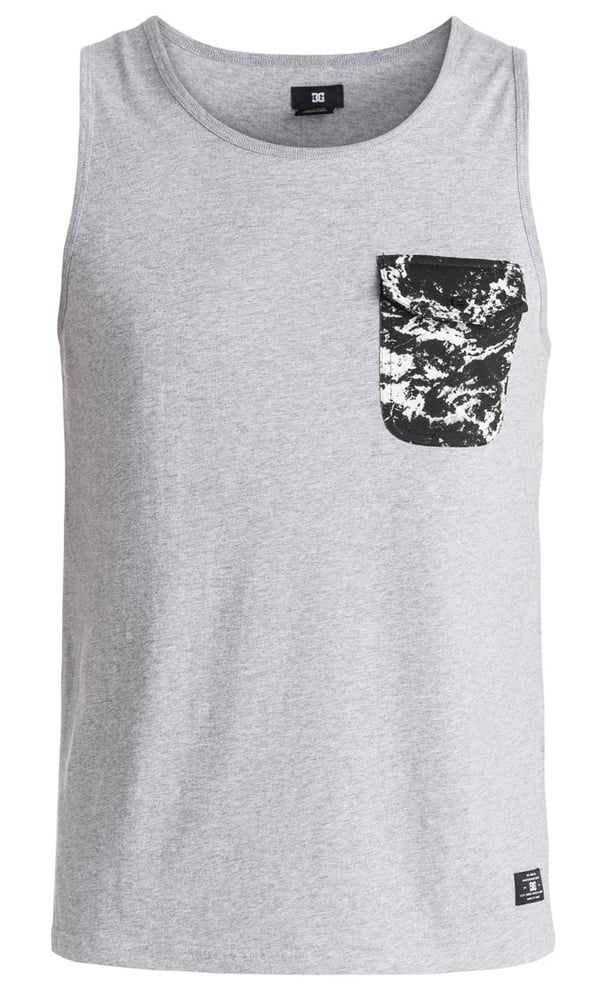 T-shirt Αμάνικο Ανδρικό OWENSBORO TANK M KTTP Grey Heather - DC