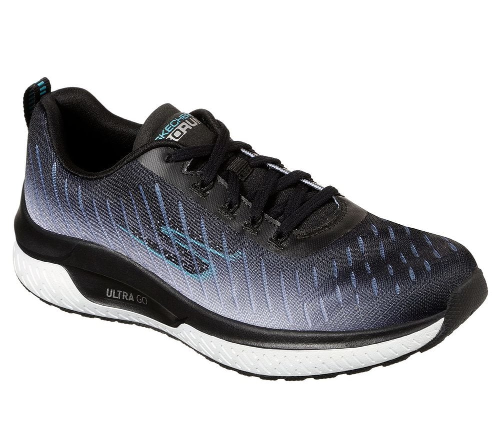 Skechers Παπούτσι Γυναικείο - Go Run Steady - Endure 16029-BKTQ Black/Turquoise