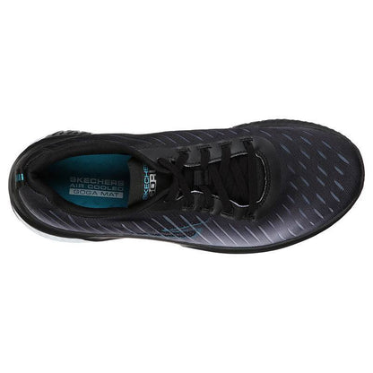Skechers Παπούτσι Γυναικείο - Go Run Steady - Endure 16029-BKTQ Black/Turquoise