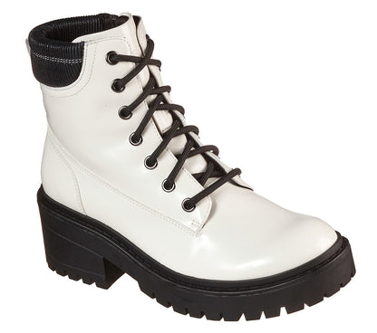 Skechers Μποτάκι Γυναικείο - Teen Spirit - Retro Shine - 167057-WHT