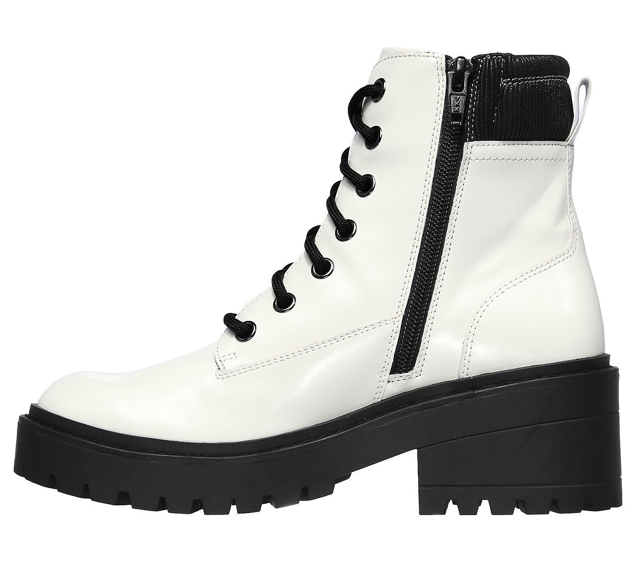 Skechers Μποτάκι Γυναικείο - Teen Spirit - Retro Shine - 167057-WHT