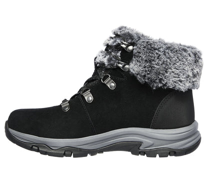 Skechers Μποτάκι Γυναικείο - Relaxed Fit: Trego - Falls Finest - 167178-BLK Black