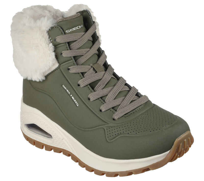 Skechers Μποτάκι Γυναικείο - Modern Comfort Winter Uno Rugged - 167274-OLV