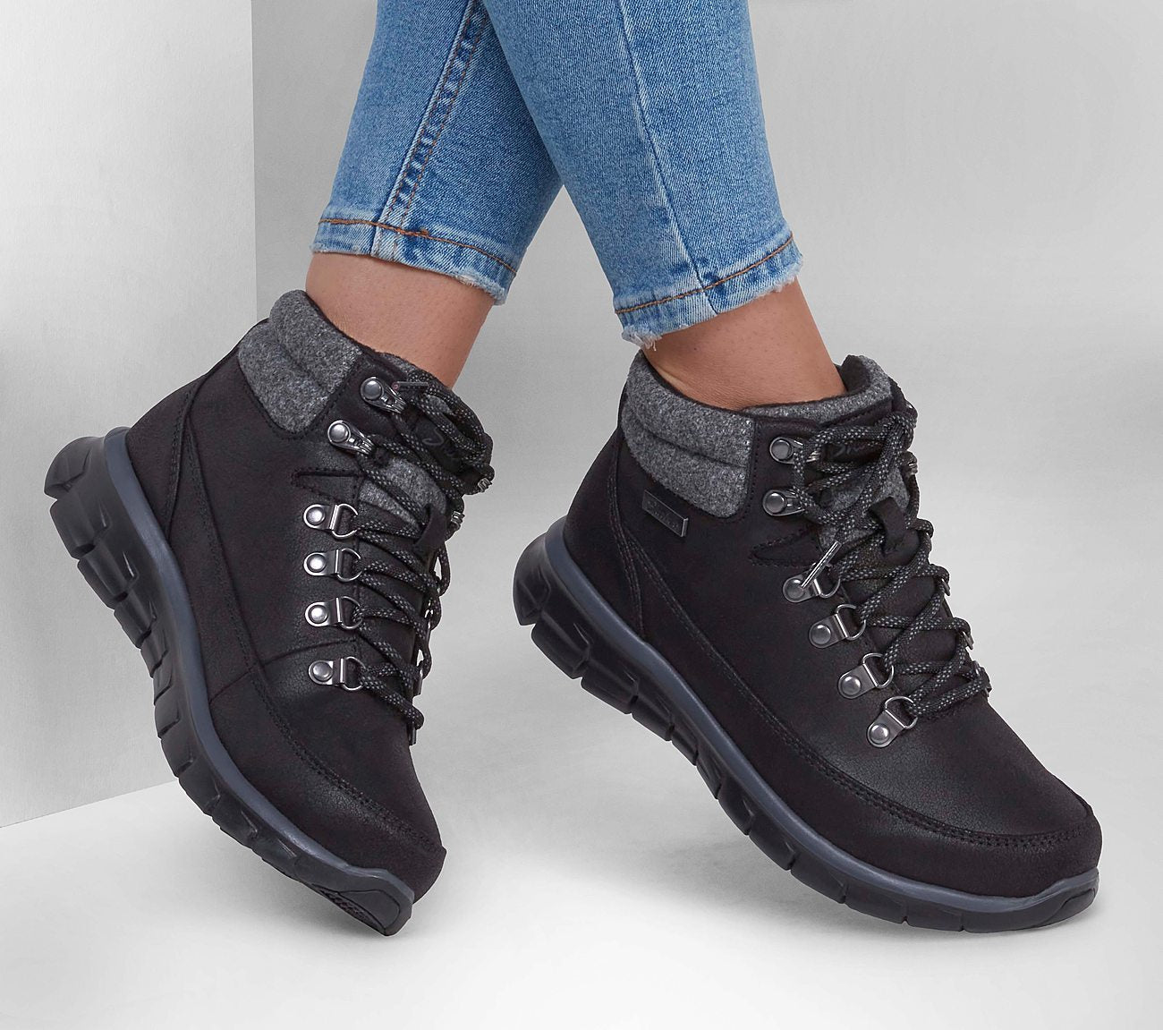 Skechers Μποτάκι Γυναικείο - Synergy - Cool Seeker 167425-BLK Black