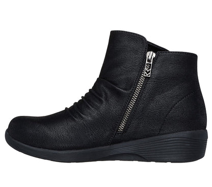 Skechers Μποτάκι Γυναικείο - Arya - Fresher Trick 167809-BBK Black