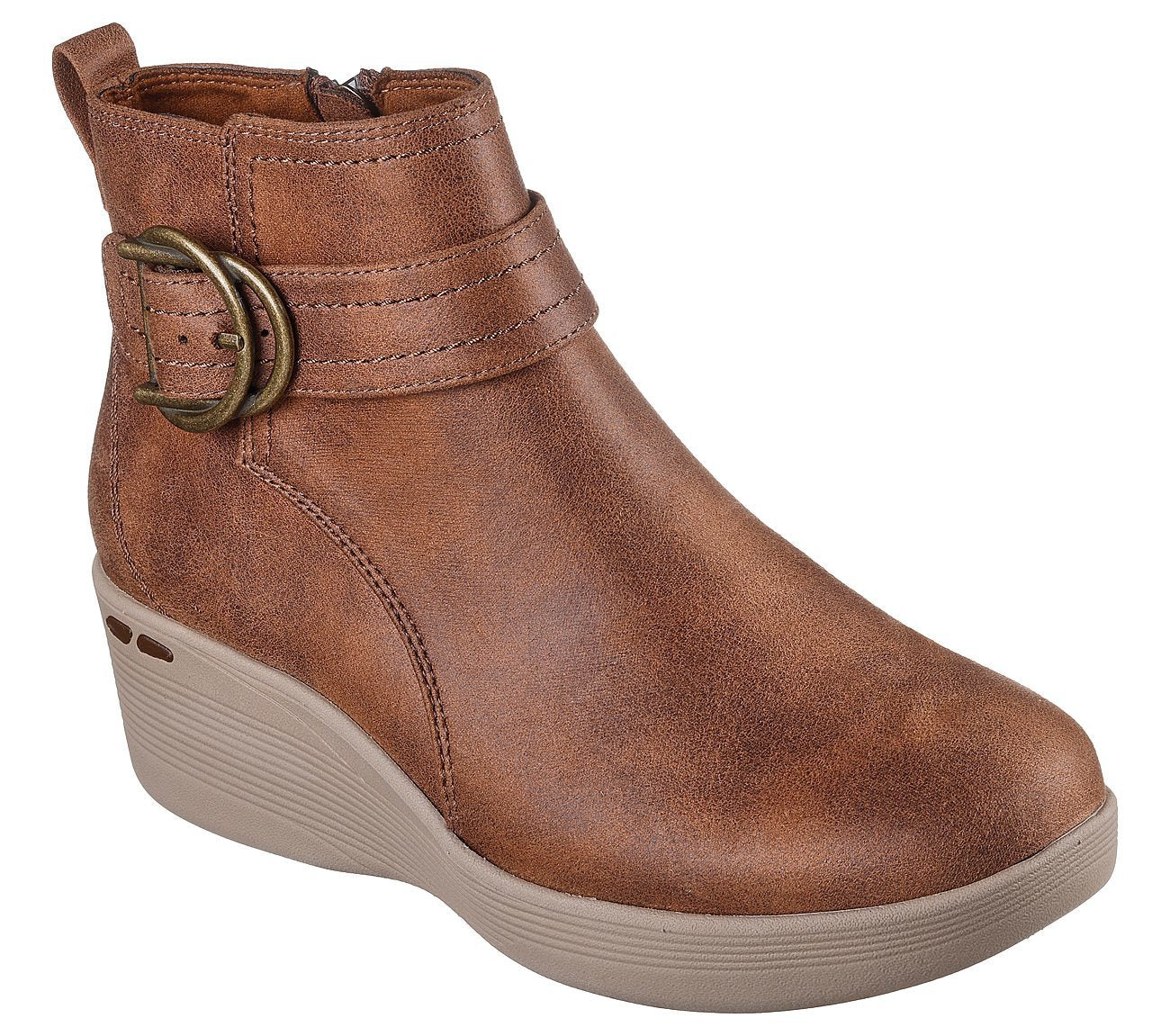 Skechers Μποτάκι Γυναικείο - Pier Lite - Forever Chic 167915-CHOC BROWN