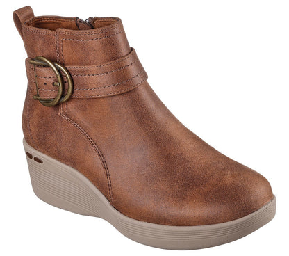 Skechers Μποτάκι Γυναικείο - Pier Lite - Forever Chic 167915-CHOC BROWN
