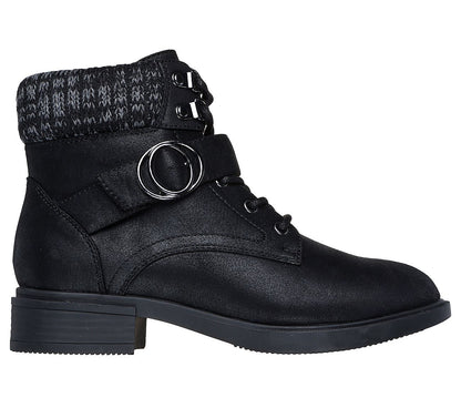 Skechers Μποτάκι Γυναικείο - Tenley - Dreaming Of Fall 167951-BLK Black