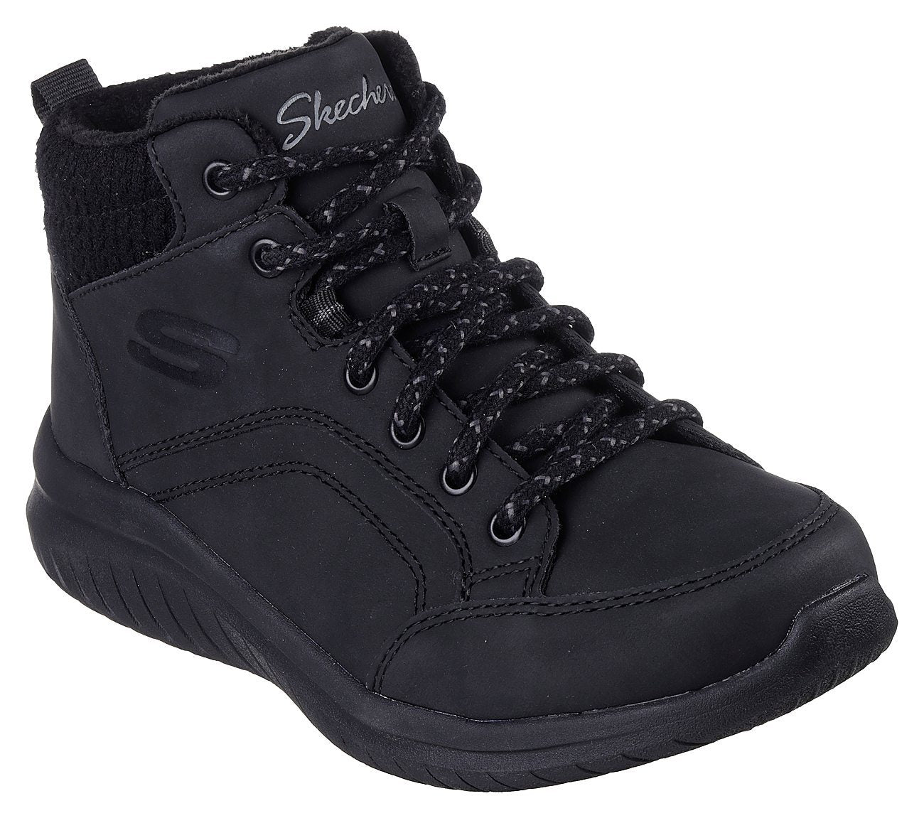 Skechers Μποτάκι Γυναικείο - Ultra Flex 2.0 - Casual Mix 167973-BBK Black