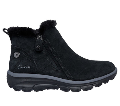 Skechers Μποτάκι Γυναικείο - Easy Going - High Zip 2 168042-BBK Black