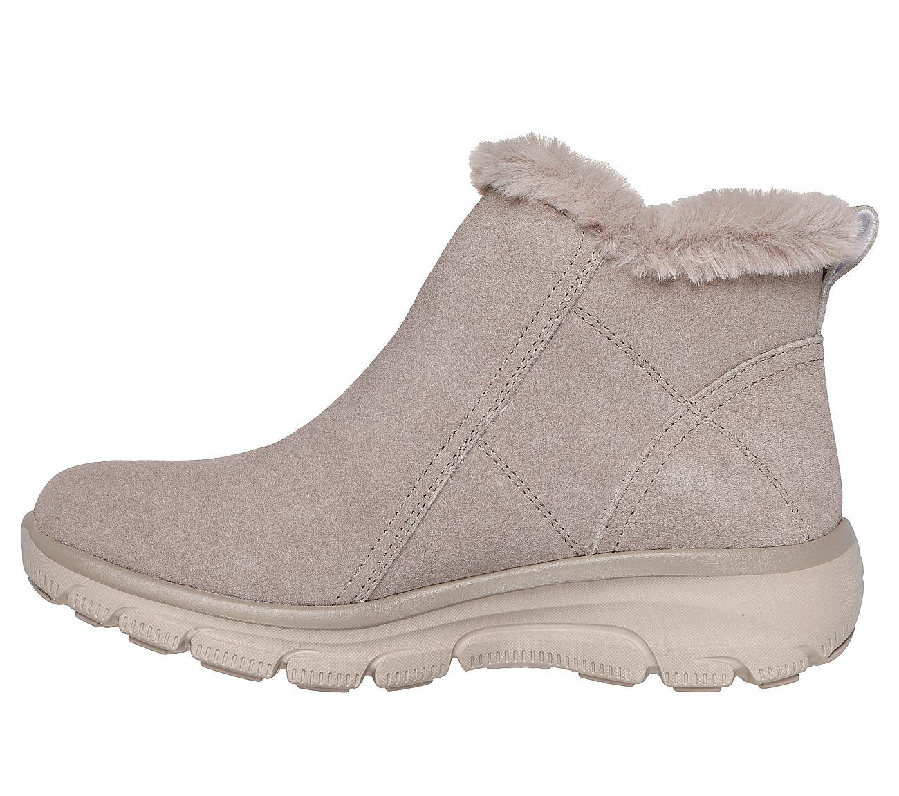 Skechers Μποτάκι Γυναικείο - Easy Going - High Zip 2 168042-TPE NATURAL
